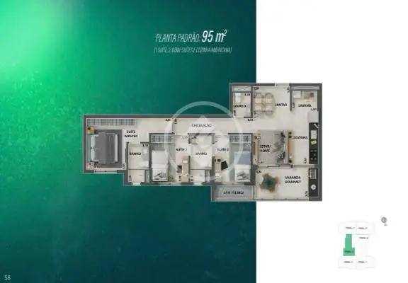 Imagem 3 - Apartamento em Gávea, Uberlândia - MG