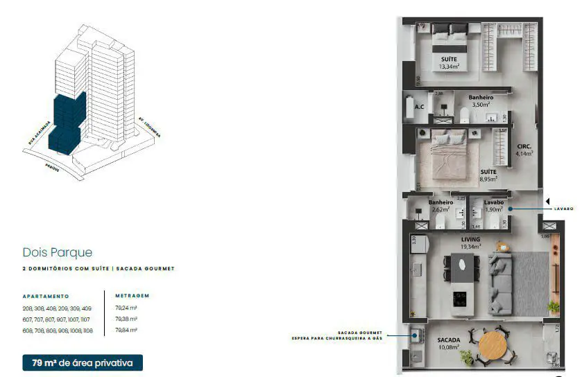 Imagem 2 - Apartamento em Gávea, Uberlândia - MG