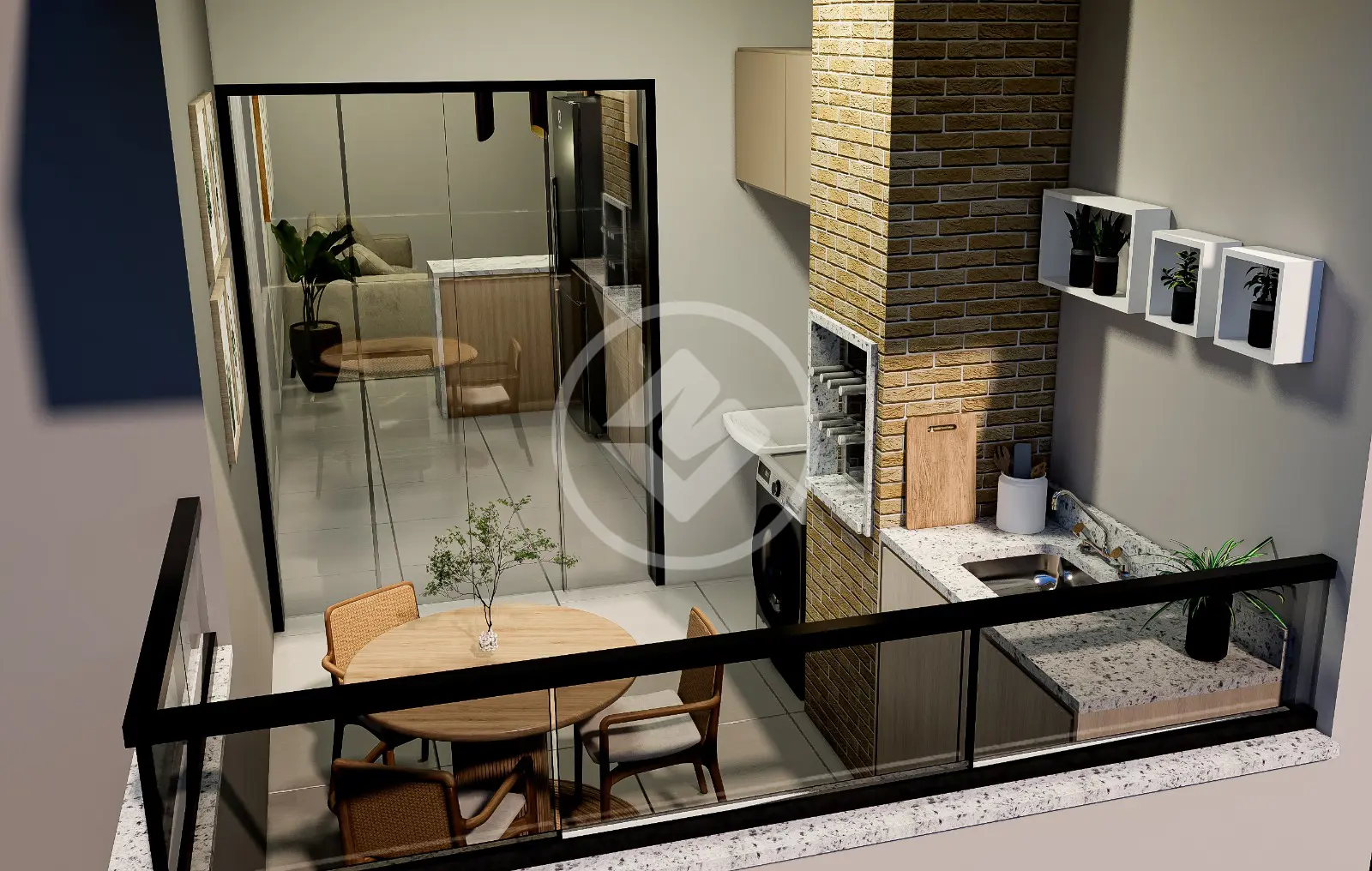 Apartamento Tibery, Uberlândia - MG — foto 1