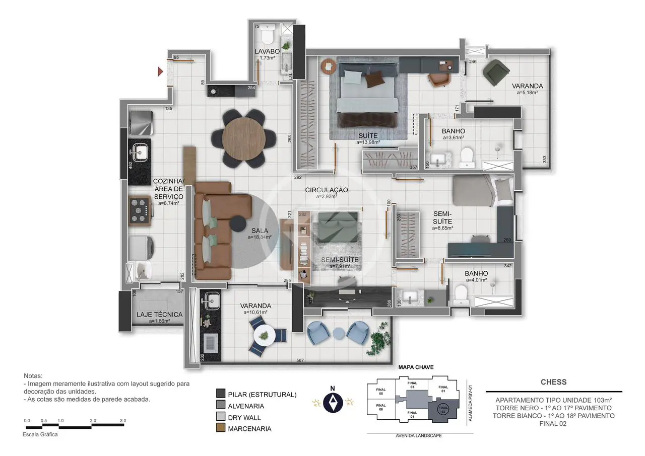 Imagem 3 - Apartamento em Jardim Sul, Uberlândia - MG