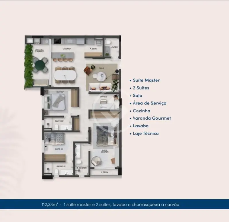 Imagem 1 - Apartamento em Santa Mônica, Uberlândia - MG