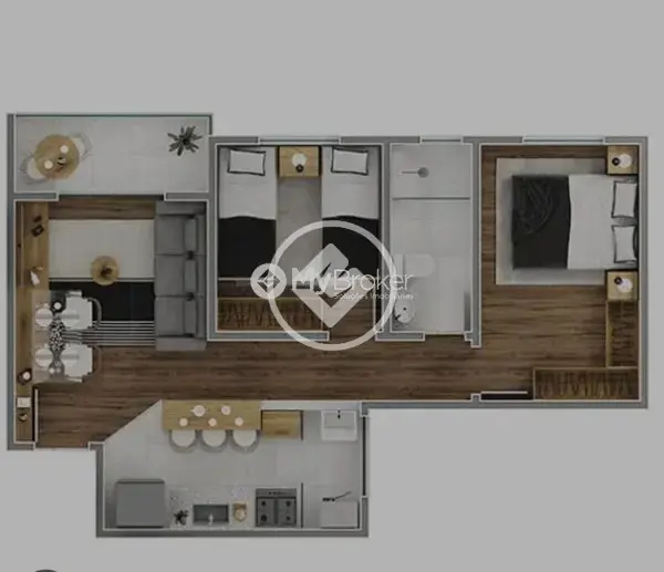Image 18 - Apartamento em MARTINS, Uberlândia - MG