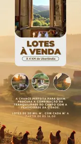 Chácara Área Rural de Uberlândia, Uberlândia - MG — foto 1