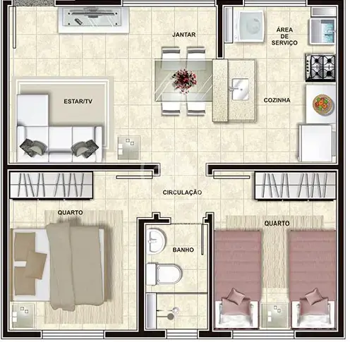 Imagem 4 - Apartamento em Chácaras Tubalina e Quartel, Uberlândia - MG