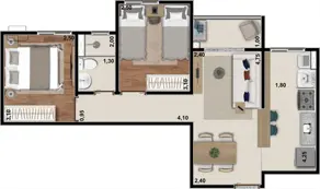 Apartamento Shopping Park, Uberlândia - MG — foto 1