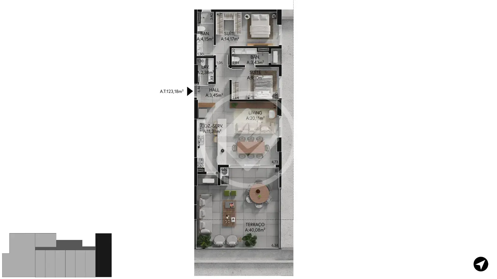 Image 11 - Apartamento em Parque Una, Uberlândia - MG