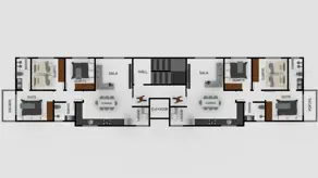 Apartamento Presidente Roosevelt, Uberlândia - MG — foto 2