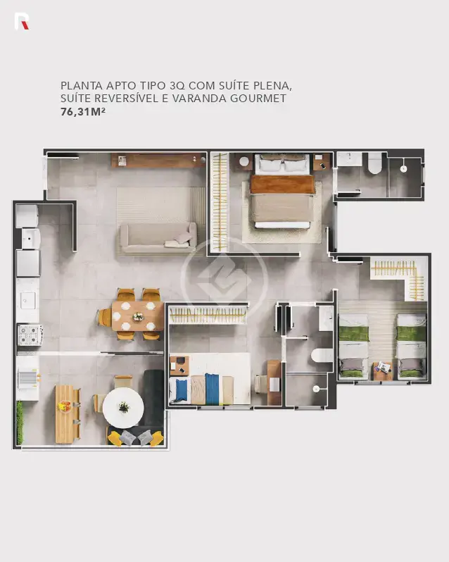 Image 15 - Apartamento em COPACABANA, Uberlândia - MG
