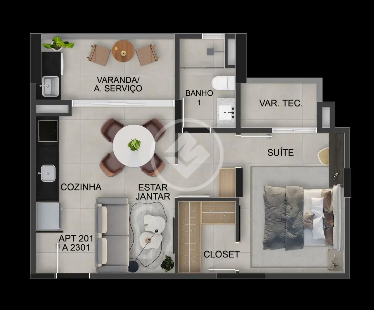 Imagem 3 - Apartamento em Gávea, Uberlândia - MG