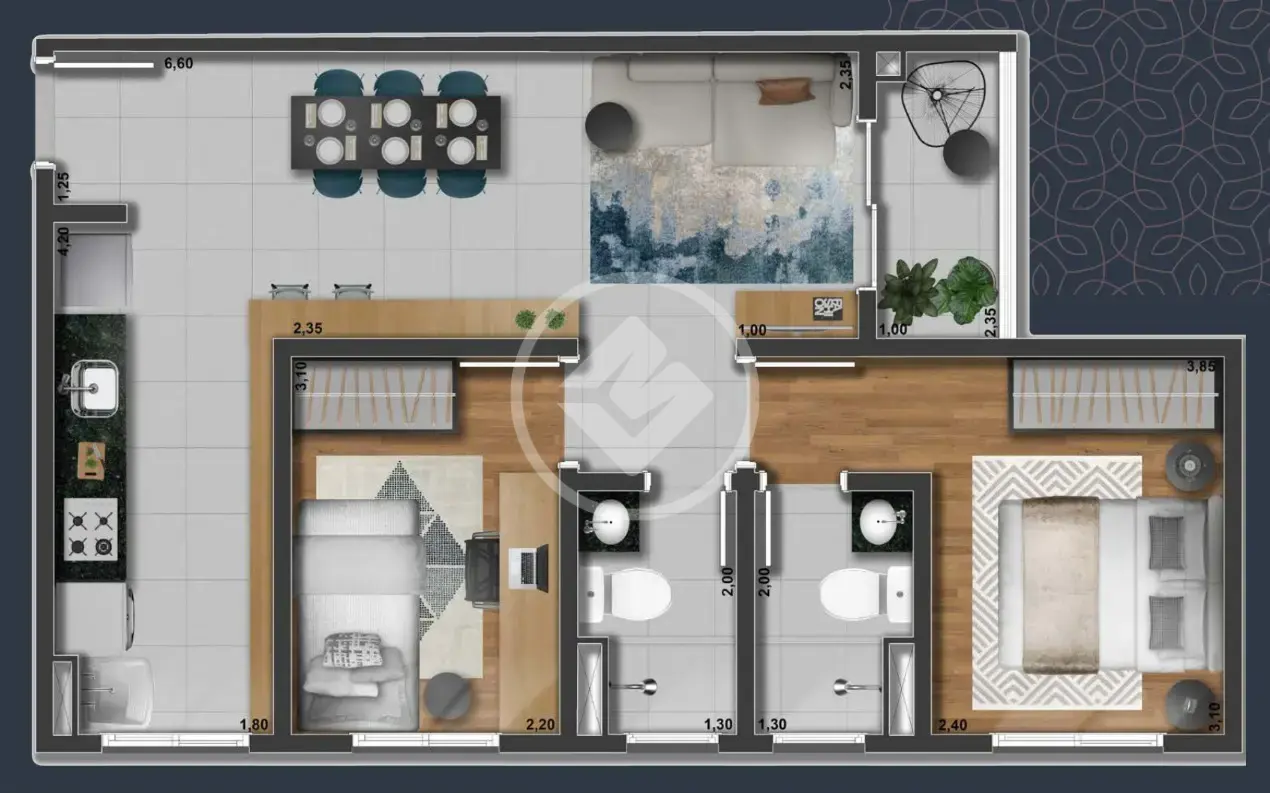 Imagem 1 - Apartamento em Shopping Park, Uberlândia - MG