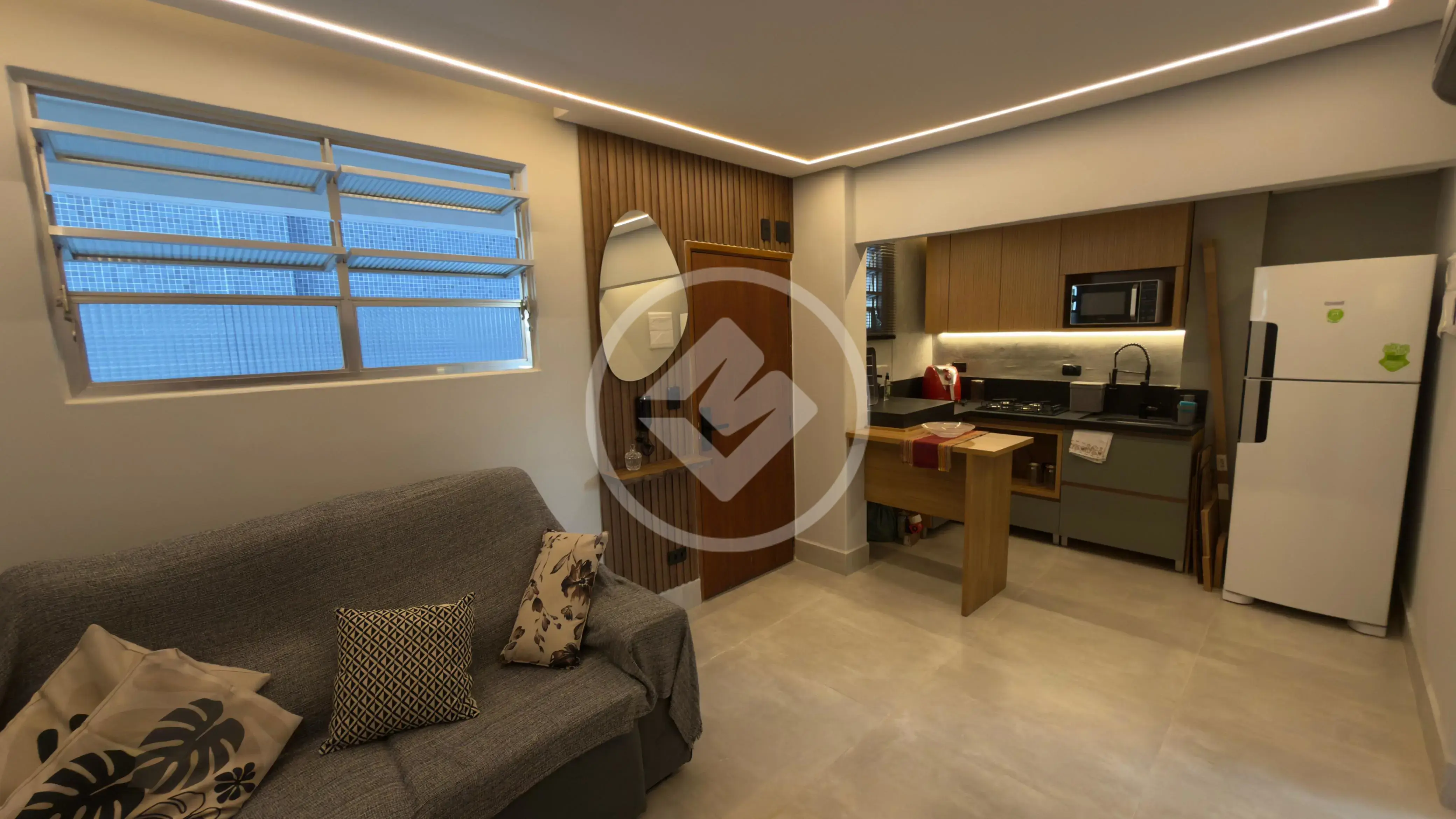 Imagem 1 - Apartamento em Aparecida, Santos - SP