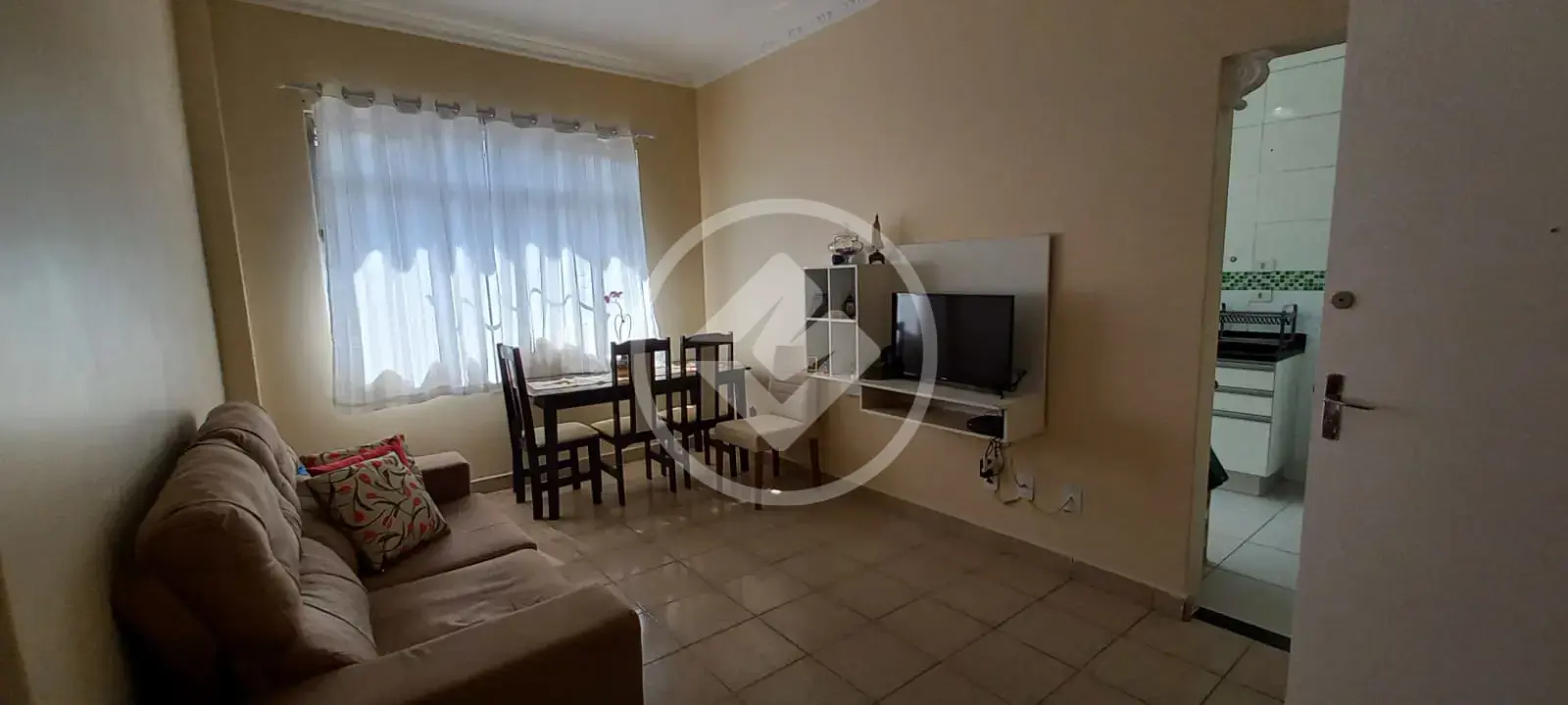 Imagem 1 - Apartamento em Encruzilhada, Santos - SP