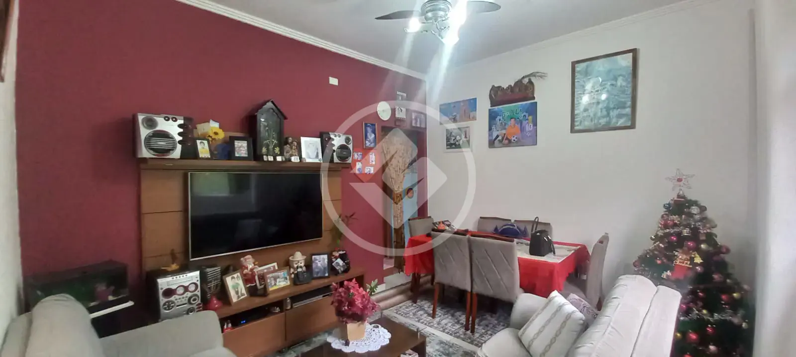 Imagem 1 - Apartamento em Encruzilhada, Santos - SP