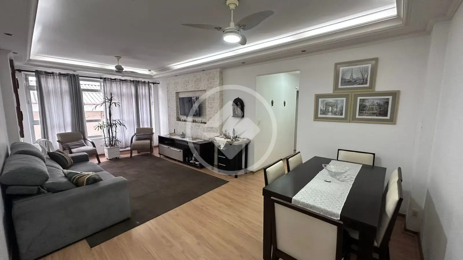 Imagem 1 - Apartamento em Marapé, Santos - SP