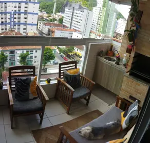 Apartamento Itararé, São Vicente - SP — foto 1