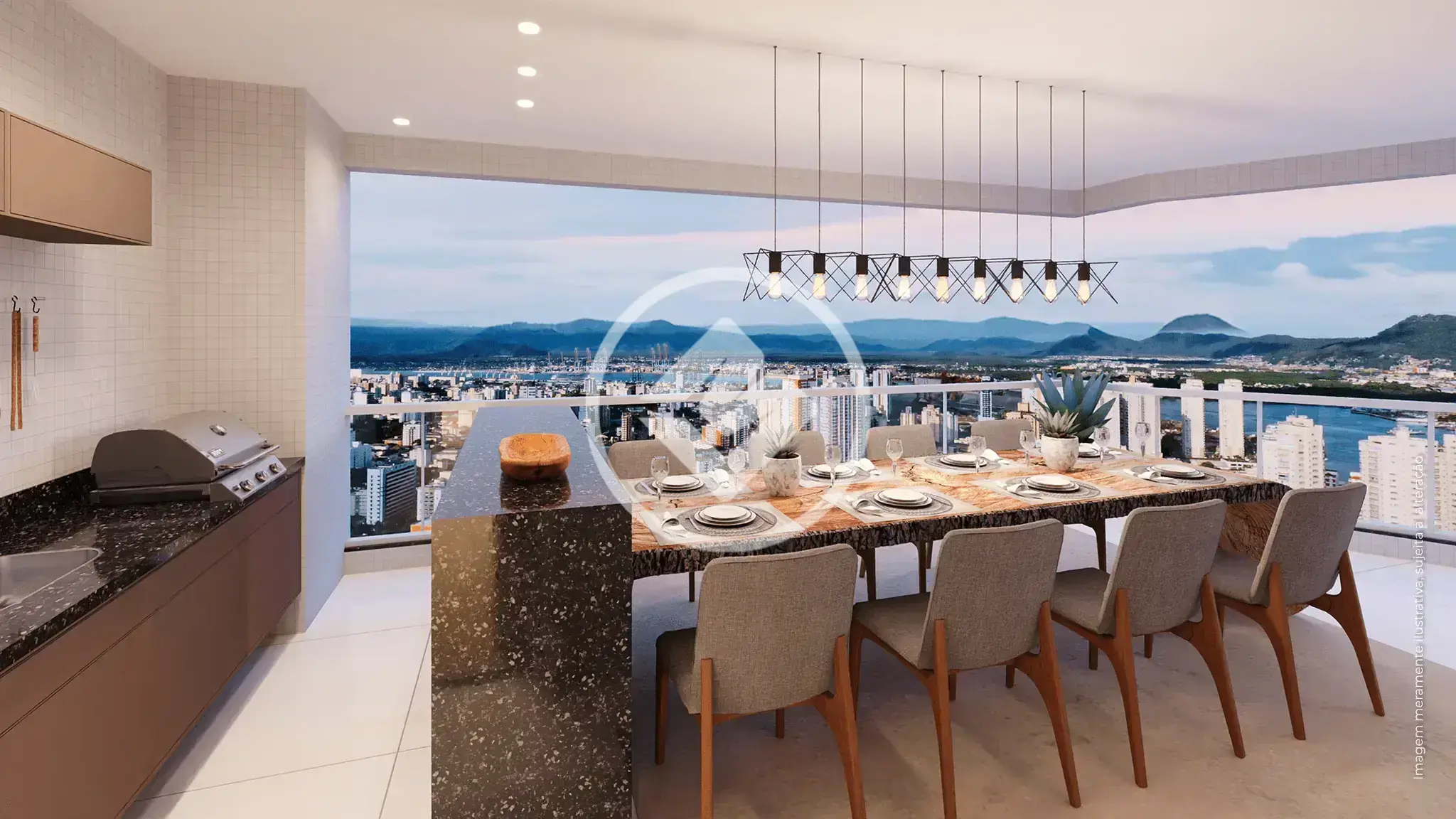 Imagem 1 - Apartamento em Ponta da Praia, Santos - SP