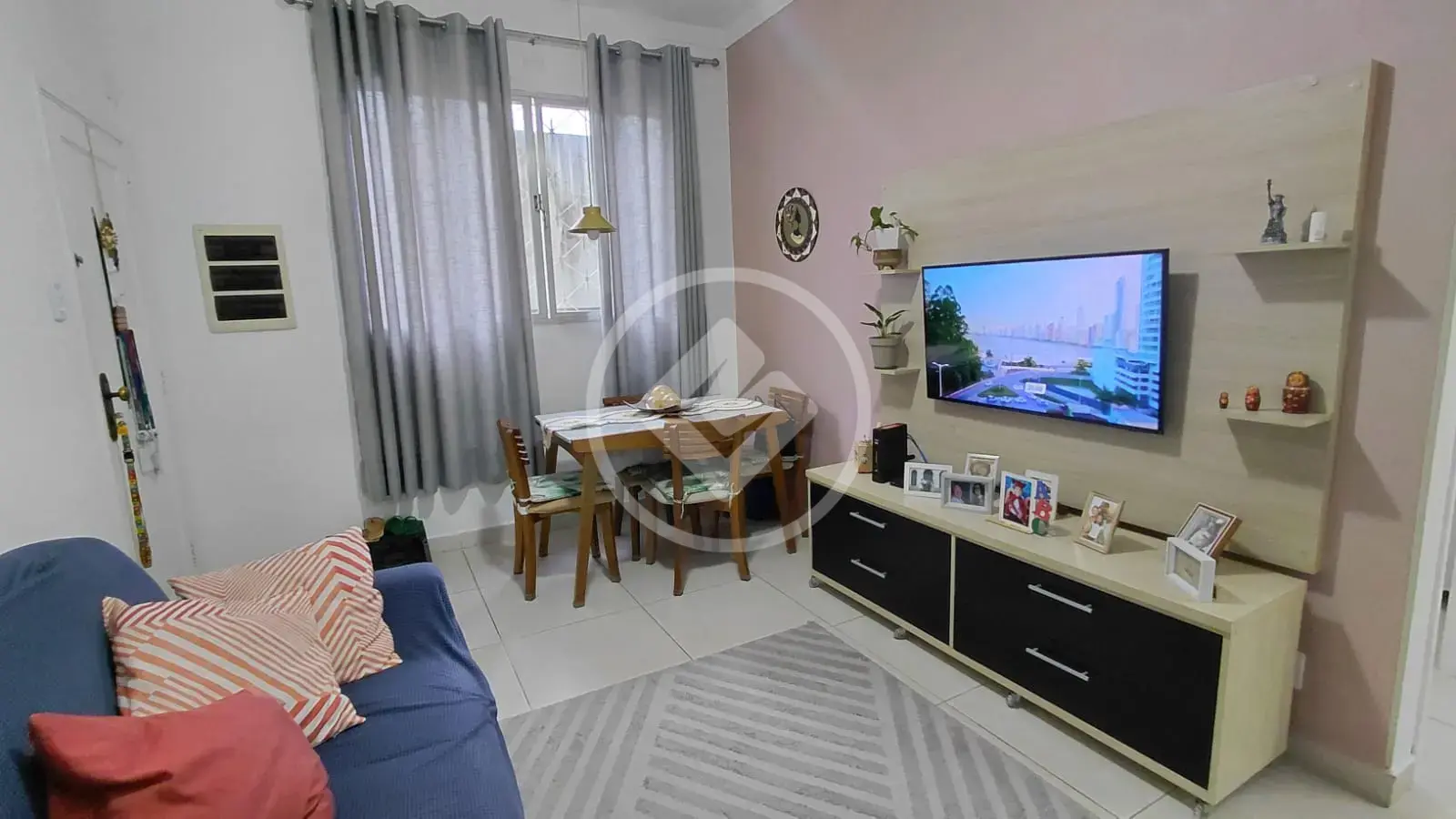 Imagem 1 - Apartamento em Encruzilhada, Santos - SP