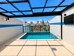 Cobertura Duplex Campo Grande, Santos - SP — foto 1