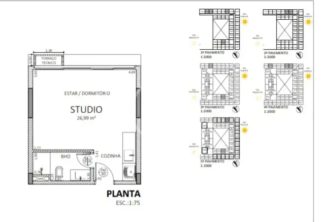 Image 11 - Loft / Studio em Jardim Tarraf, São José do Rio Preto - SP