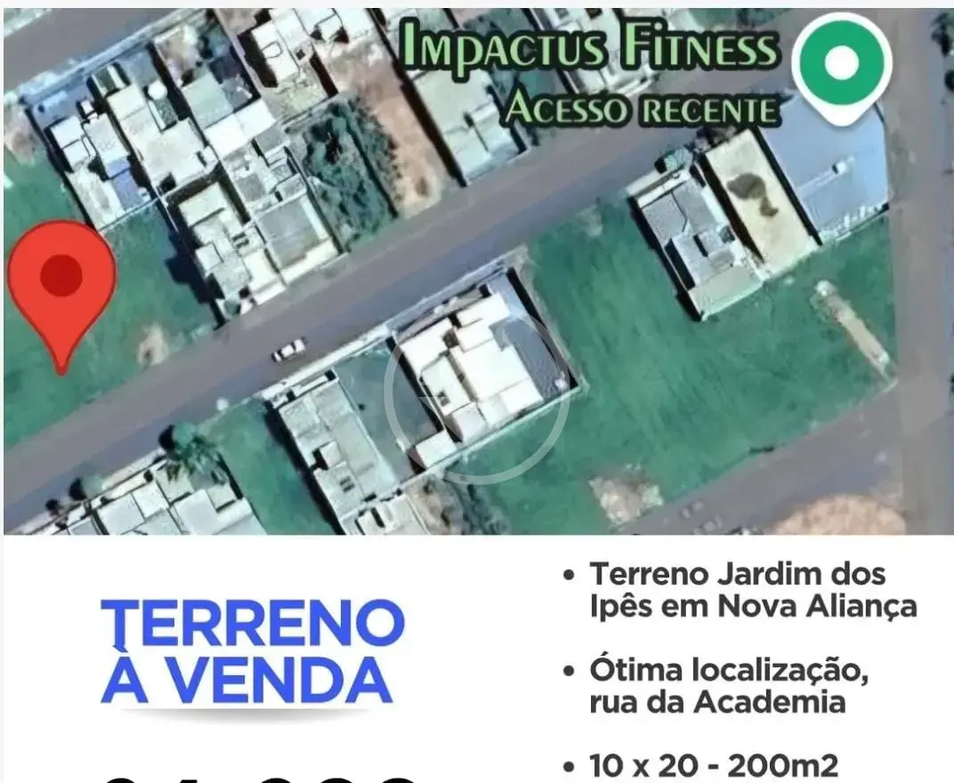 Imagem 1 - Terreno em Jardim dos Ipês, Nova Aliança - SP
