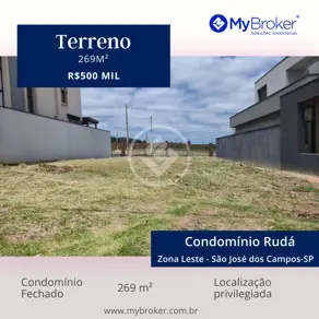 Terreno Condomínio Loteamento Floresta, São José dos Campos - SP — foto 1