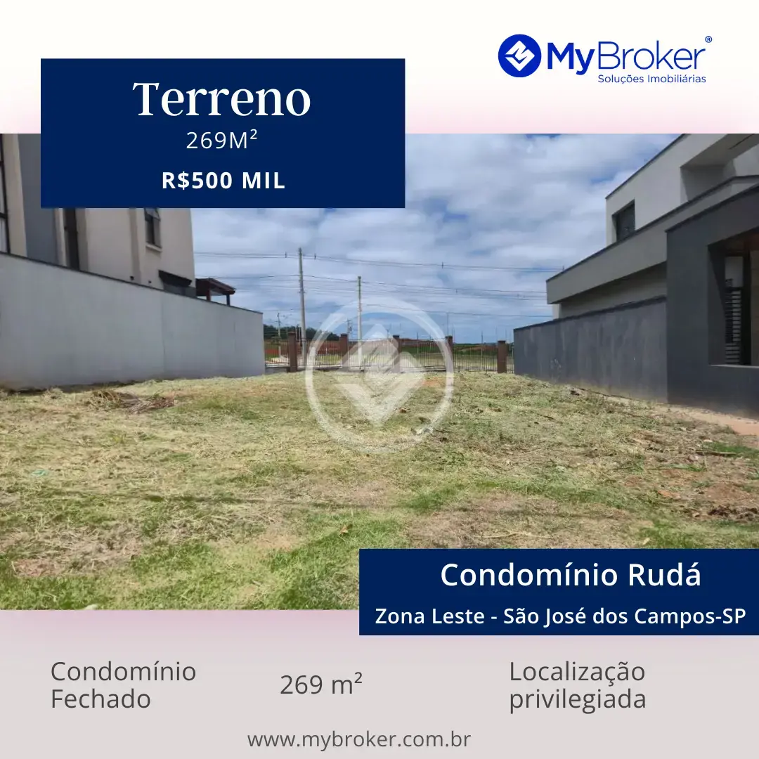 Imagem 1 - Terreno Condomínio em Loteamento Floresta, São José dos Campos - SP