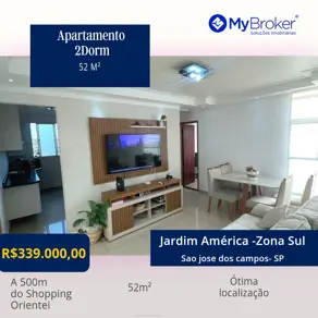 Apartamento Jardim America, São José dos Campos - SP — foto 1