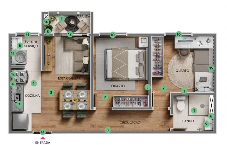 Planta 1