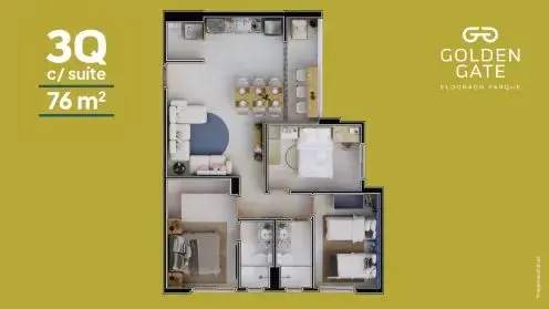 Image 17 - Apartamento em Parque Oeste Industrial, Goiânia - GO