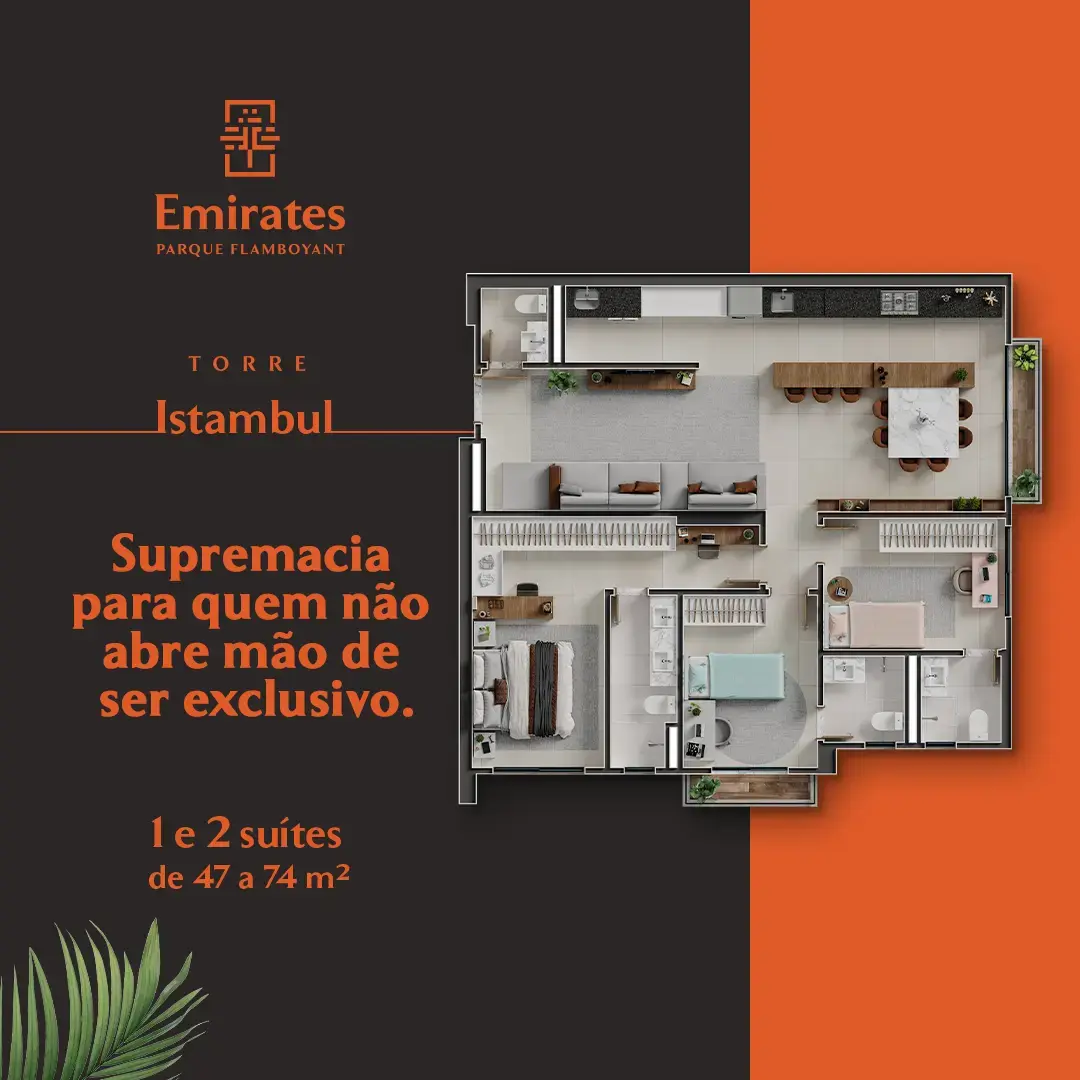 Imagem 1 - Apartamento em Jardim Goiás, Goiânia - GO