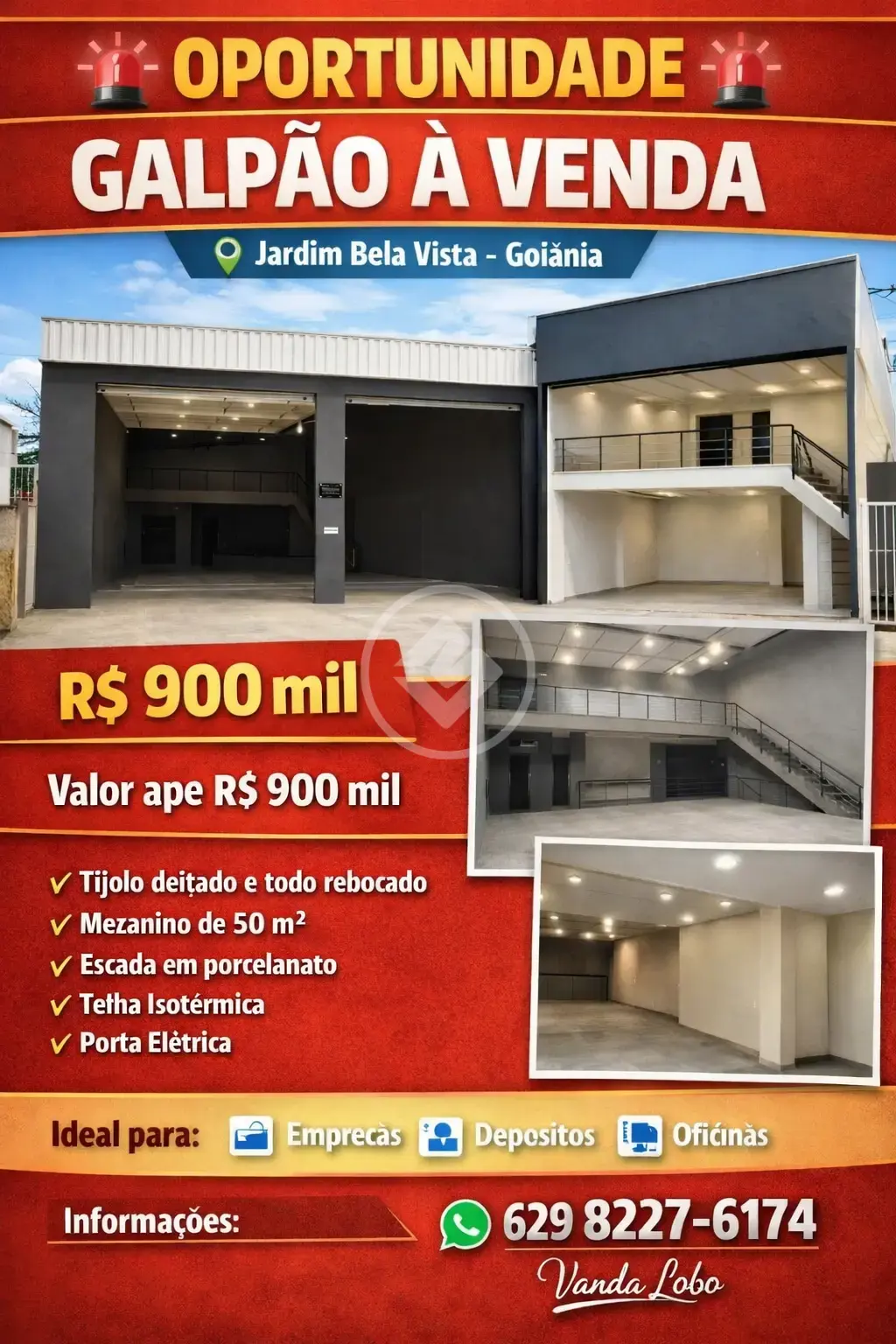 Imagem 1 - Galpão em Setor Novo Planalto, Goiânia - GO