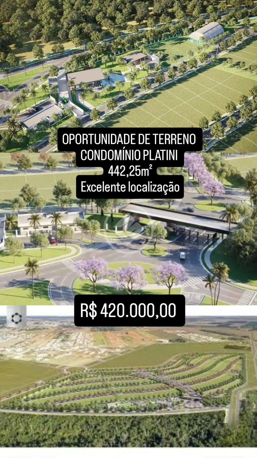 Imagem 1 - Terreno Condomínio em Condomínio Residencial Platini Urban Park, Sinop - MT