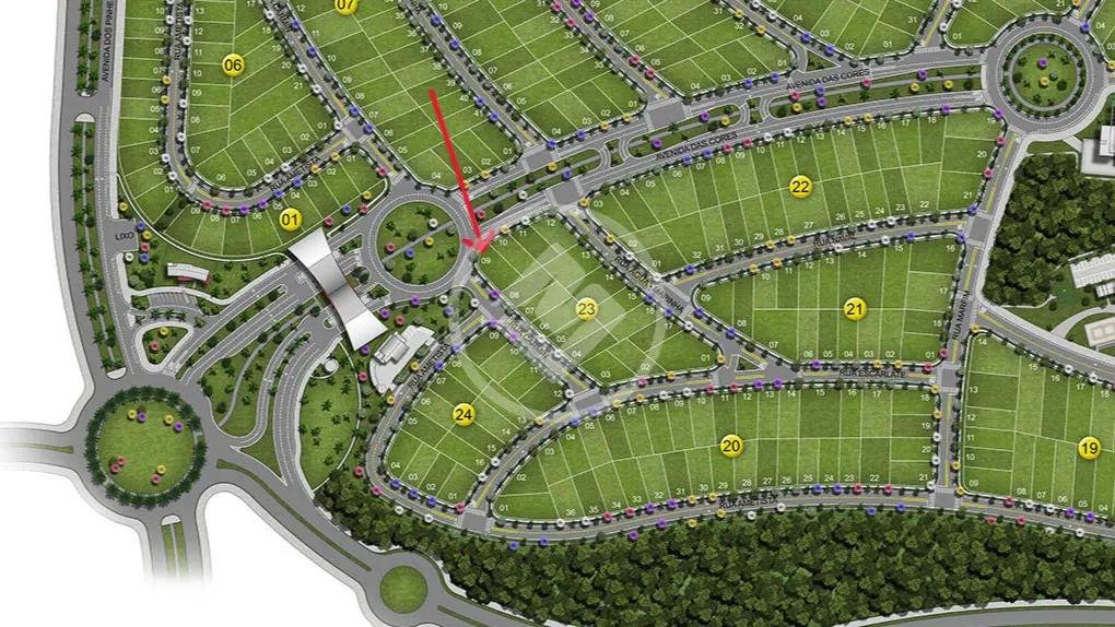 Imagem 2 - Terreno Condomínio em Alameda das Cores Residencial, Sinop - MT