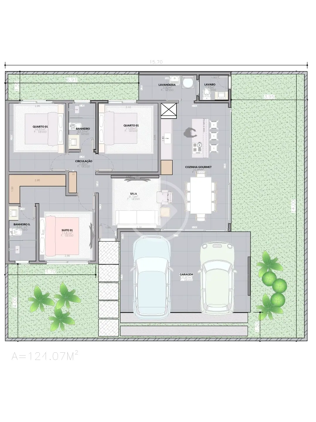 Imagem 2 - Casa em Residencial Paris, Sinop - MT