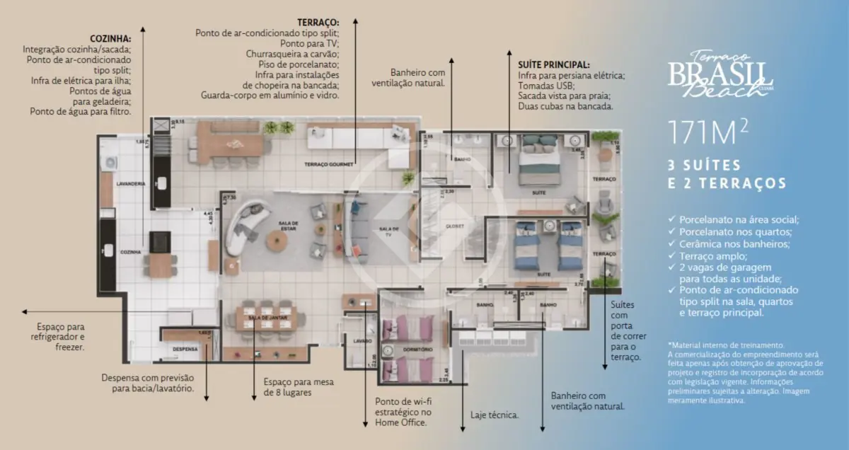 Imagem 4 - Apartamento em Ribeirão do Lipa, Cuiabá - MT