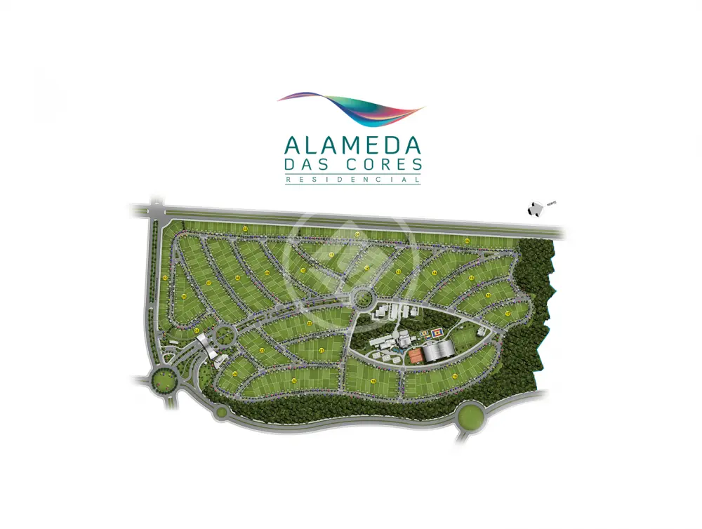 Imagem 1 - Terreno Condomínio em Alameda das Cores Residencial, Sinop - MT