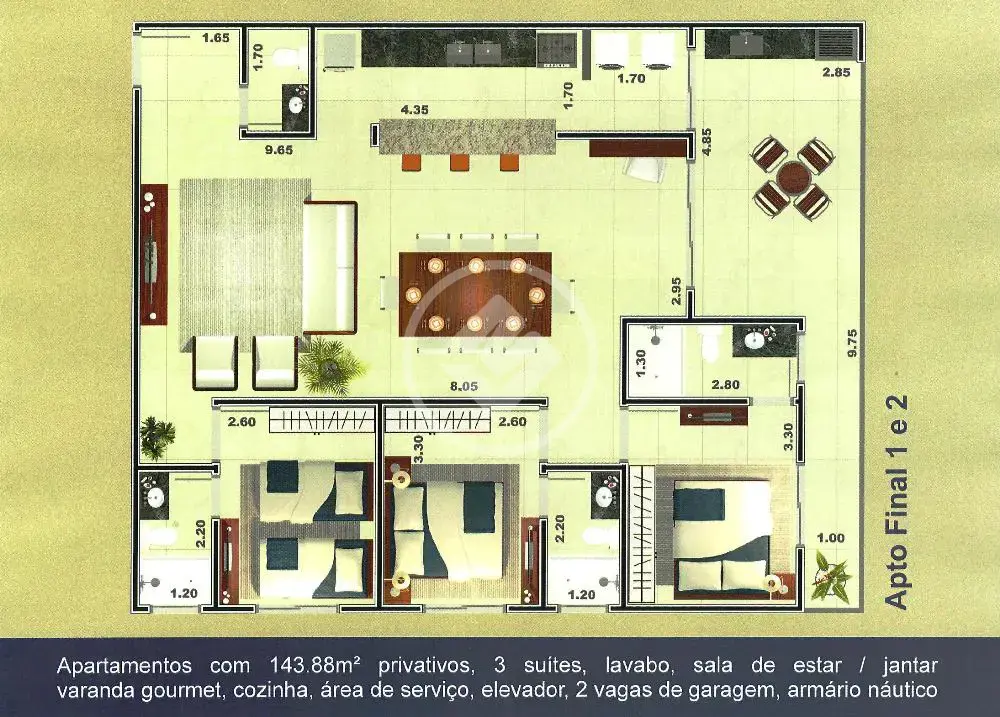 Imagem 5 - Apartamento em Estufa I, Ubatuba - SP