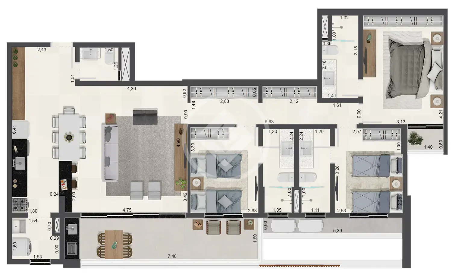 Image 40 - Apartamento em Enseada, Ubatuba - SP