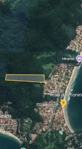 Terreno Praia das Toninhas, Ubatuba - SP — foto 1