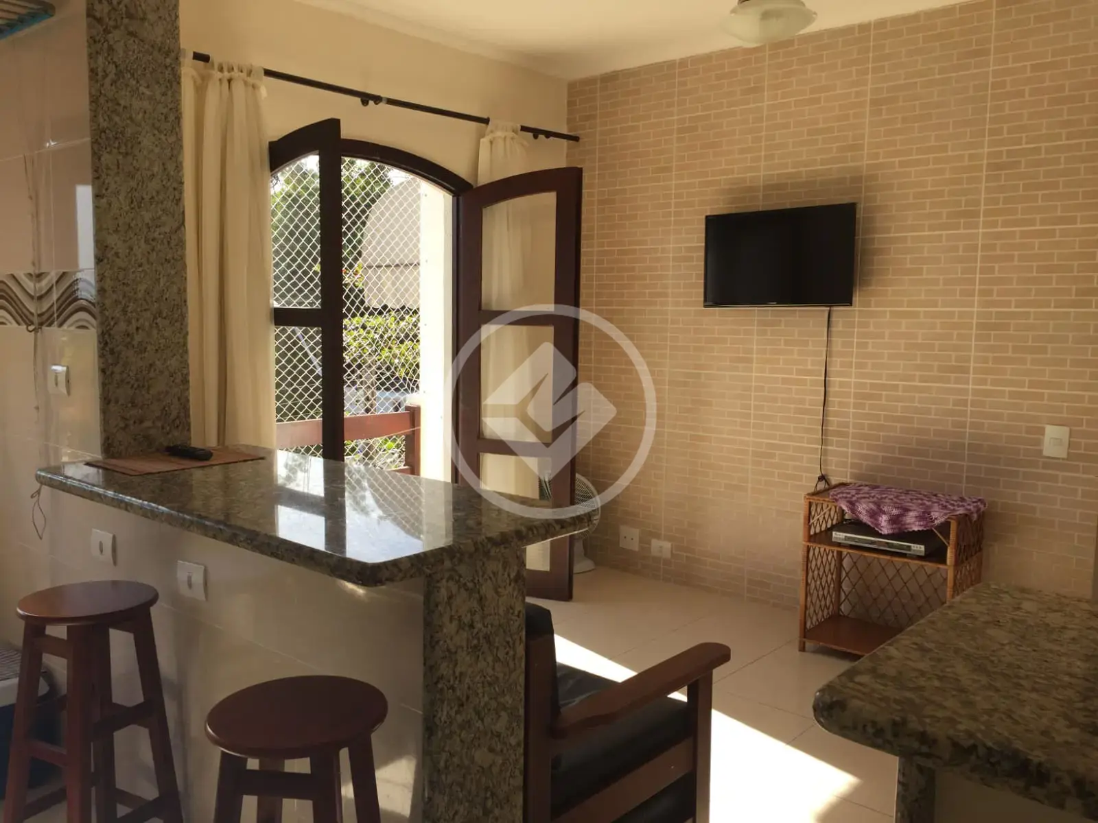 Imagem 1 - Apartamento em Acaraú, Ubatuba - SP