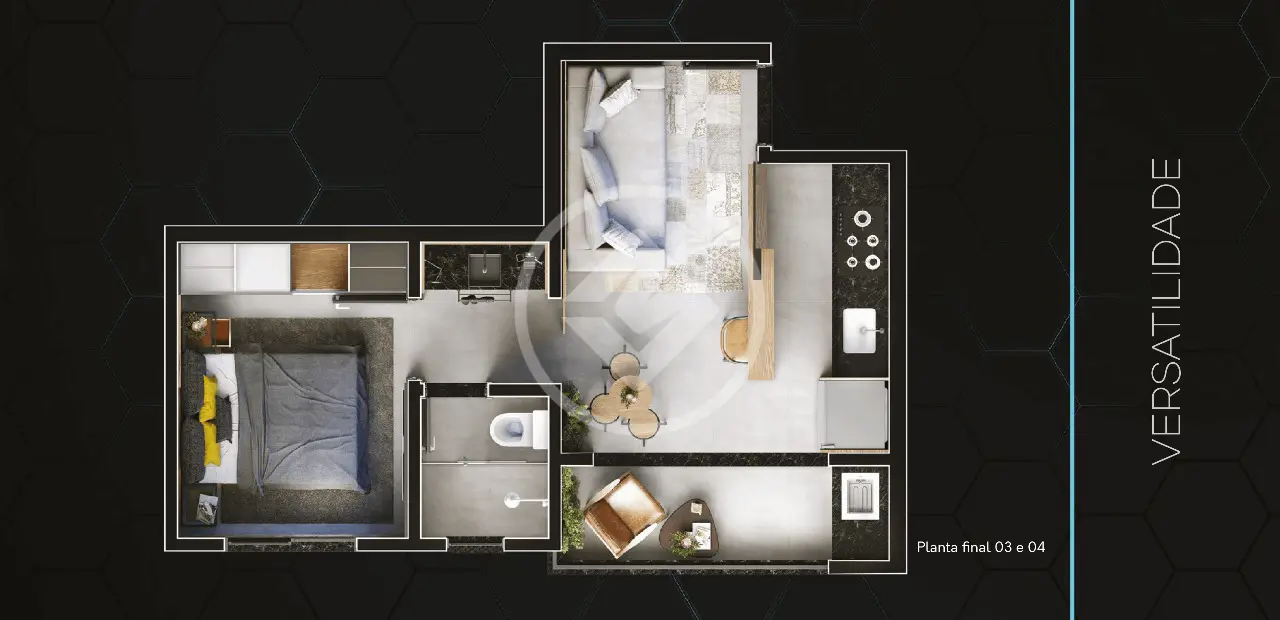 Imagem 4 - Loft / Studio em SARAIVA, Uberlândia - MG