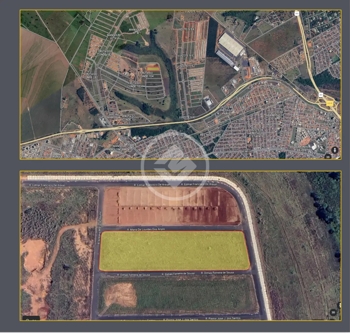 Terreno Residencial Fruta do Conde, Uberlândia - MG — foto 1