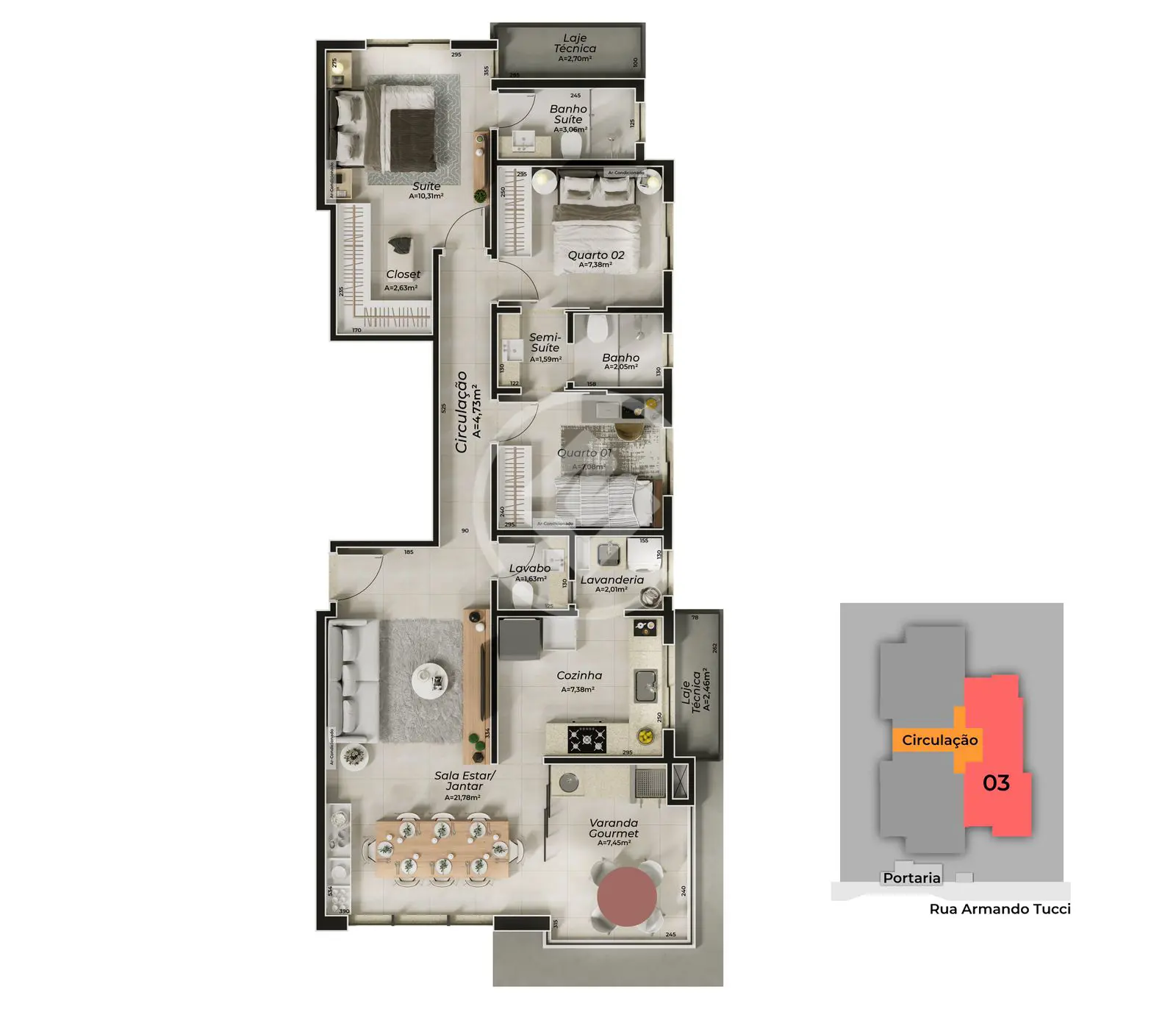 Apartamento SANTA MÔNICA, Uberlândia - MG — foto 1