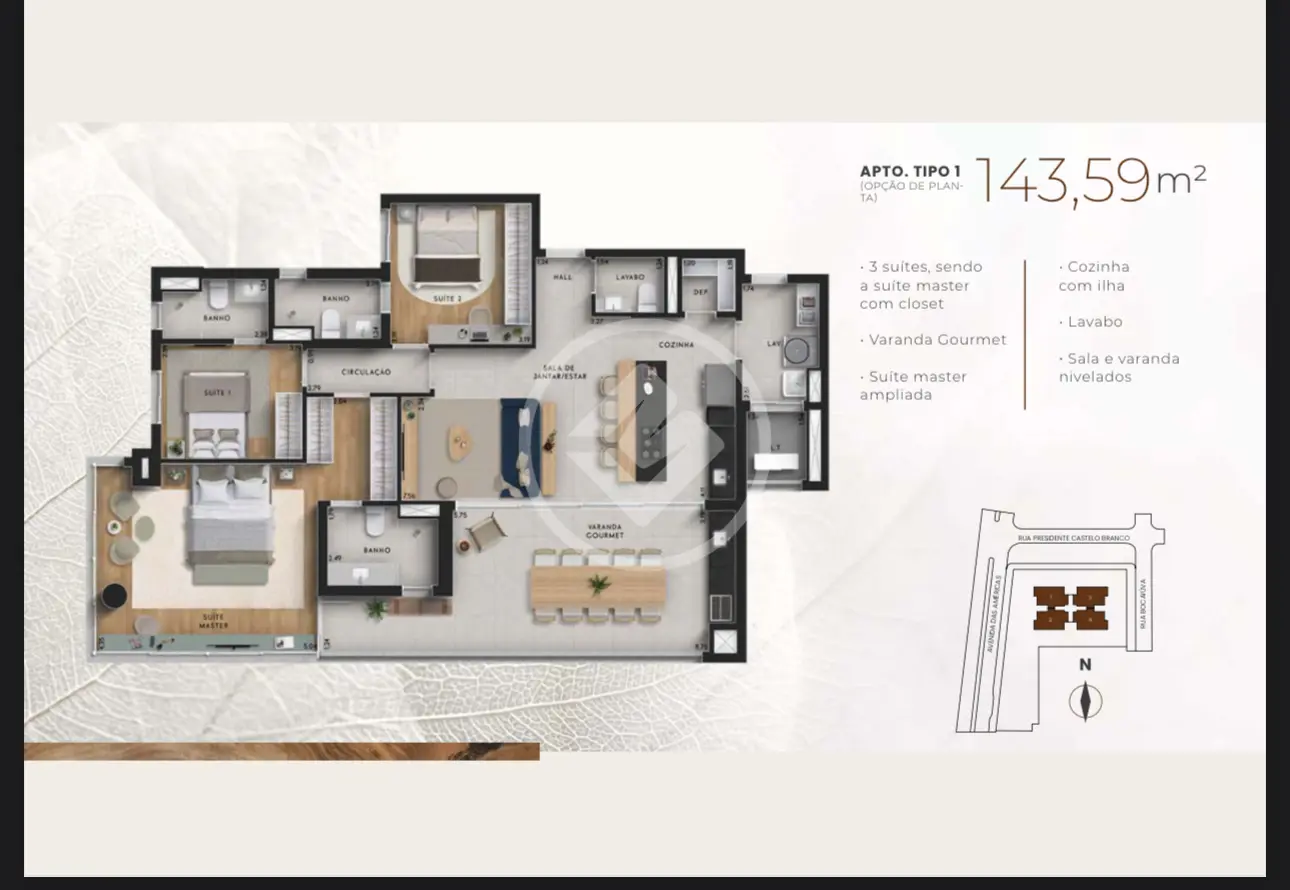 Imagem 1 - Apartamento em Morada da Colina, Uberlândia - MG