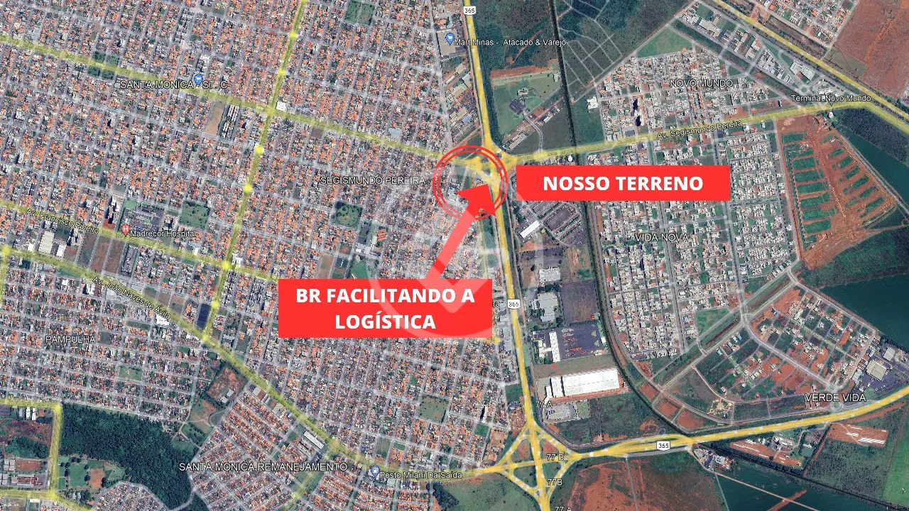 Imagem 3 - Terreno em Segismundo Pereira, Uberlândia - MG