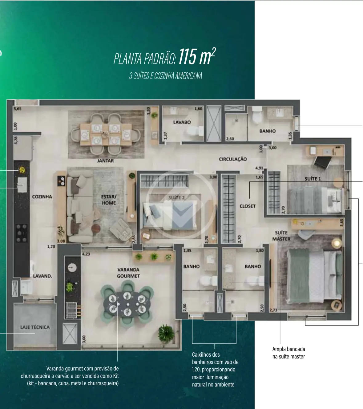 Apartamento GAVEA, Uberlândia - MG — foto 2