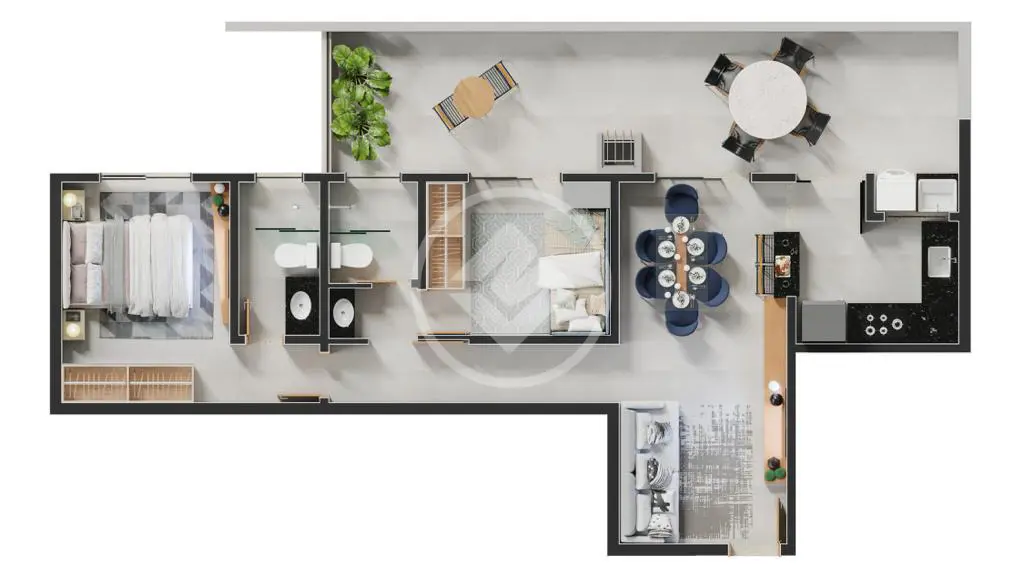 Apartamento SANTA MÔNICA, Uberlândia - MG — foto 1