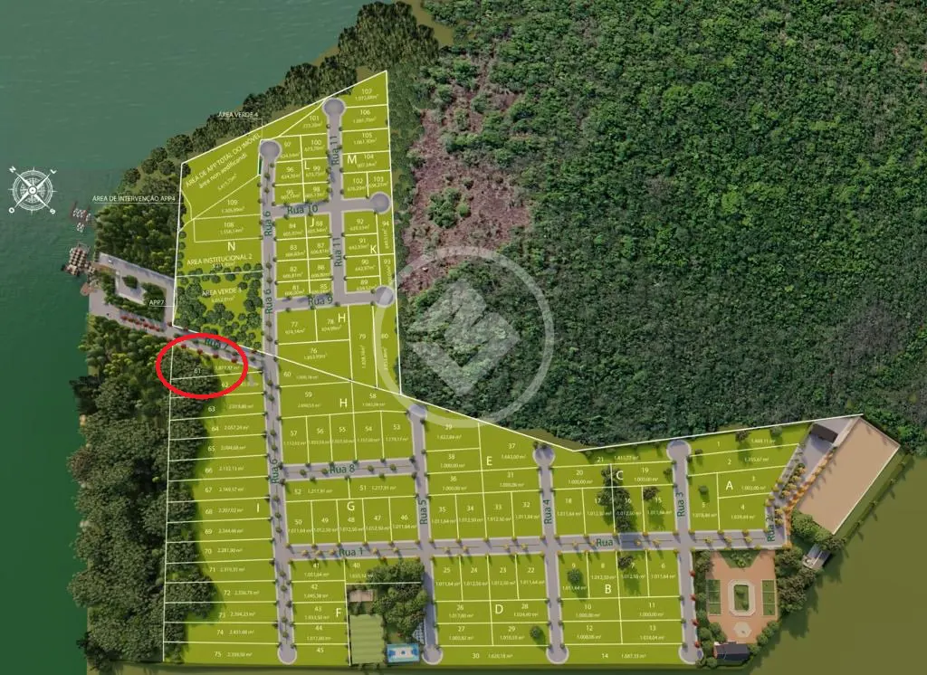 Terreno Condomínio Área Rural de Uberlândia, Uberlândia - MG — foto 1