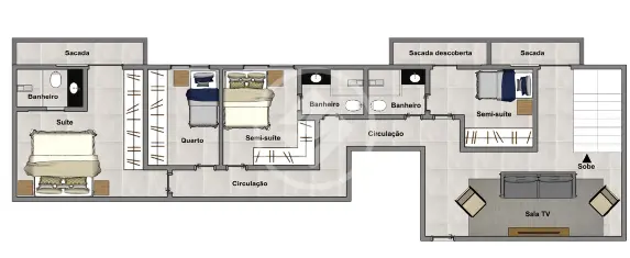 Imagem 1 - Apartamento em Patrimônio, Uberlândia - MG