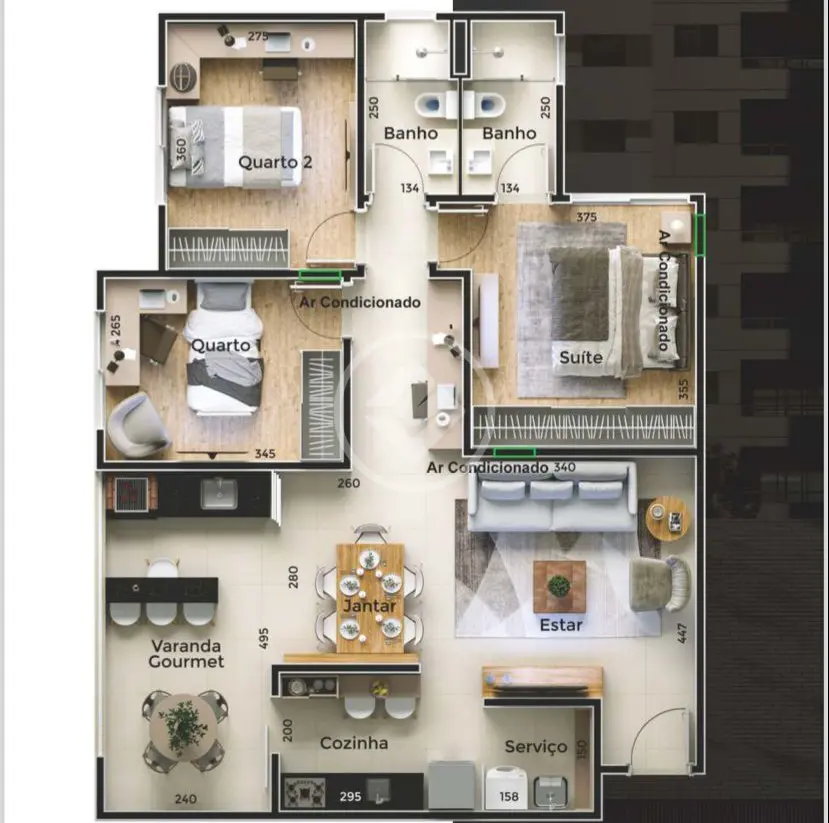 Imagem 1 - Apartamento em Osvaldo Rezende, Uberlândia - MG